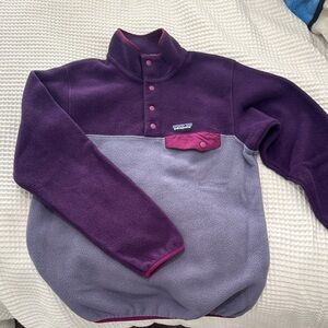 Patagonia Purple Fleece Pullover